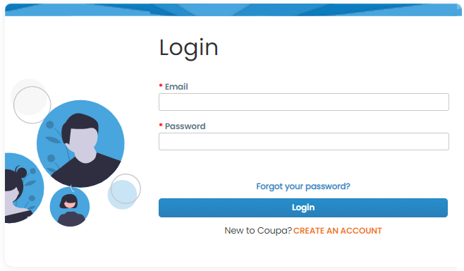 CSP login page.